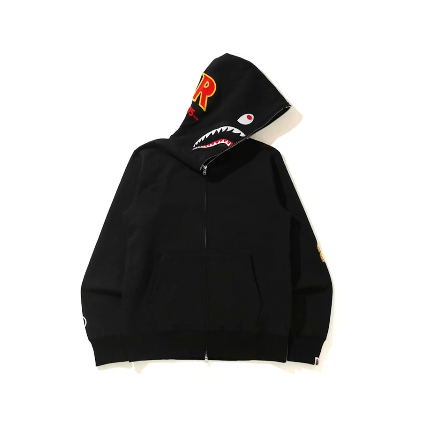 BAPE Shark Full Zip Hoodie (SS21) Black