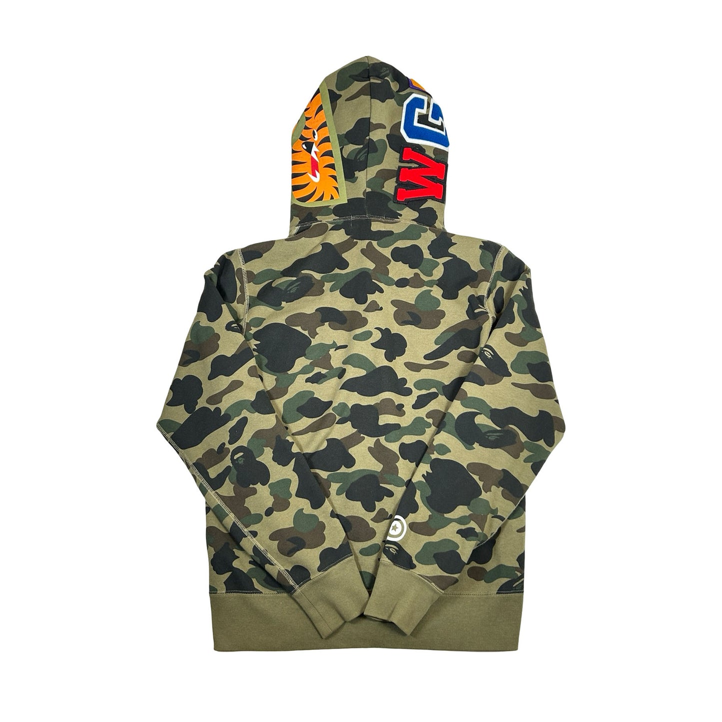 BAPE 1st Camo Shark Full Zip Hoodie Green [USED] - L (Used2)