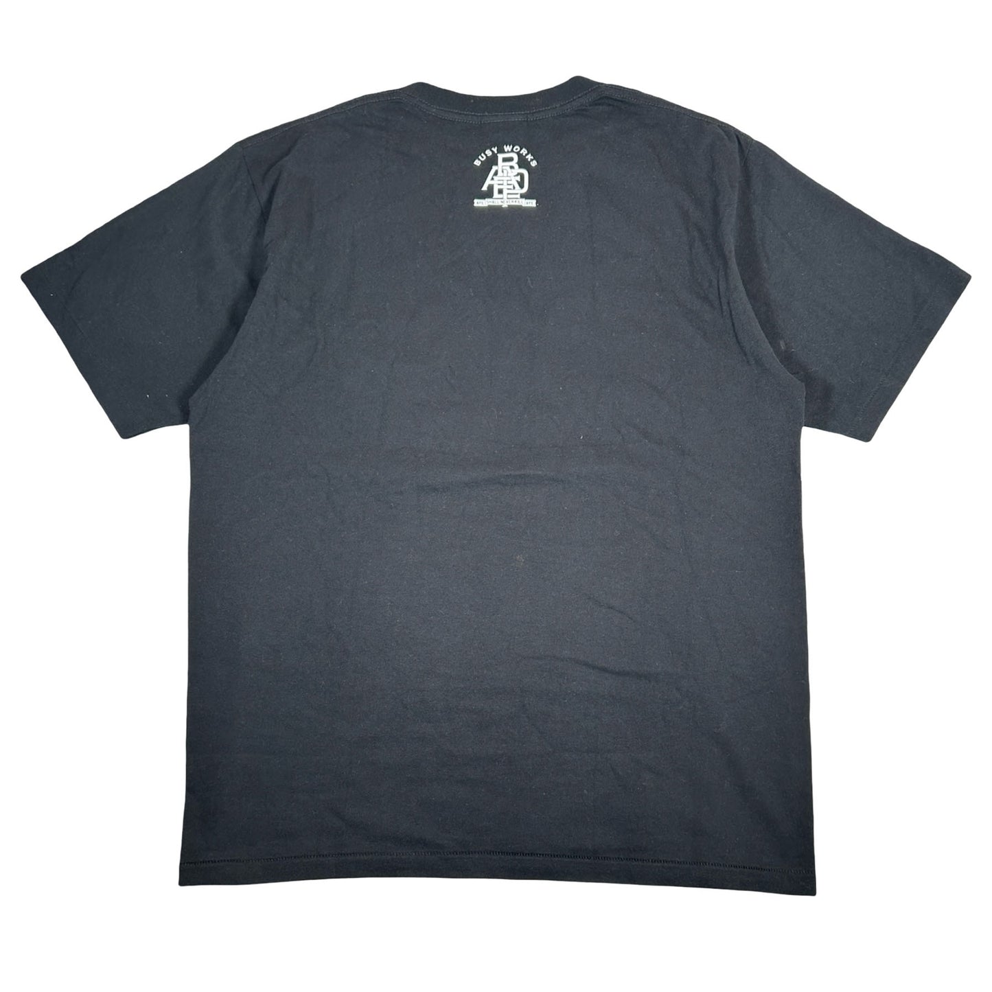 BAPE Varsity Font Tee Black [USED] - L (Used)