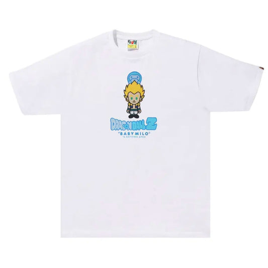 BAPE x Dragon Ball Z Gotenks Baby Milo Tee White [USED] - S (Used)