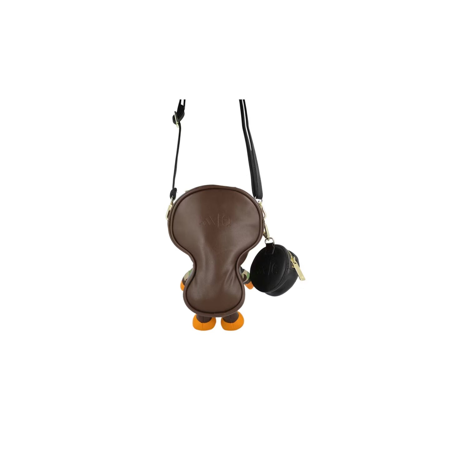 BAPE x adidas Baby Milo Shoulder Bag Brown
