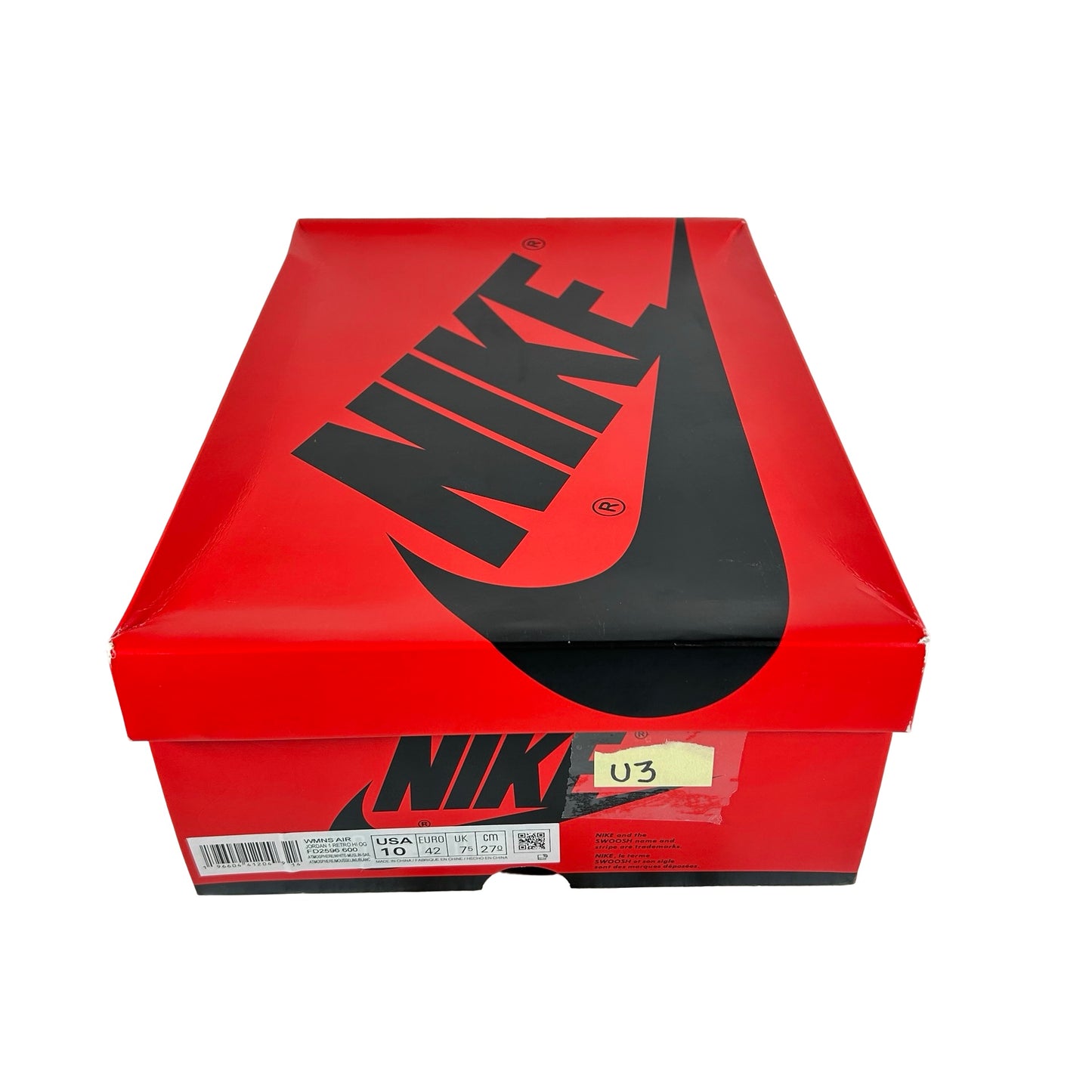 FD2596 600 Jordan 1 Retro High OG Washed Pink [USED] - 10 W (Used3)