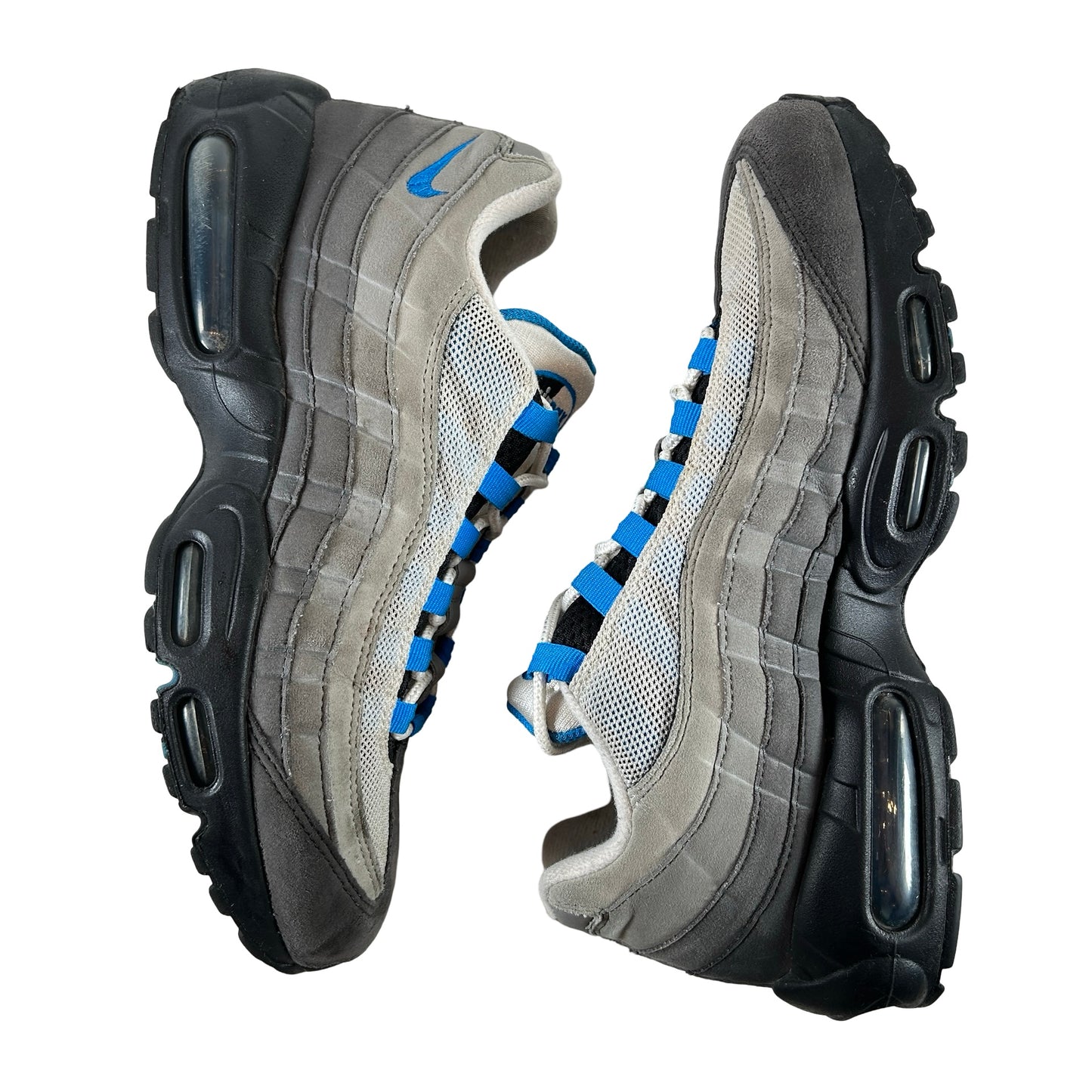 AT8696 100 Nike Air Max 95 OG Crystal Blue [USED] - 8.5 M (Used) (No Box)