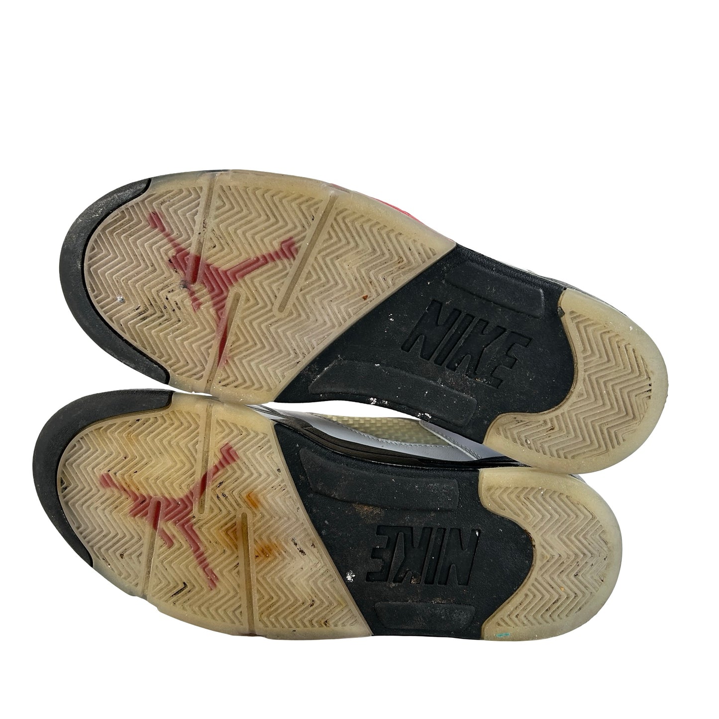 DA1911 102 Jordan 5 Retro Fire Red Silver Tongue (2020) [USED] - 11 M (Used) (Replace Box)