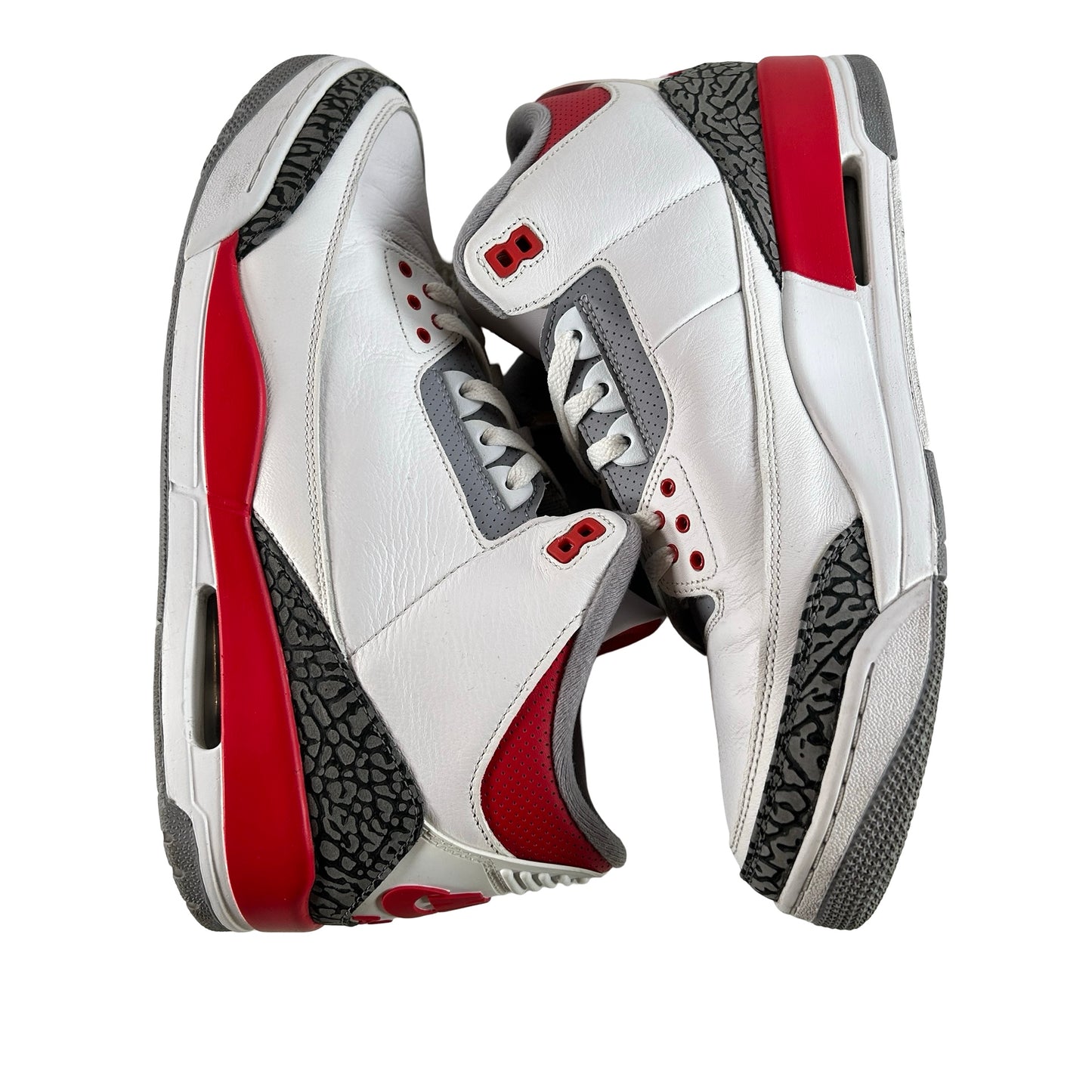 DN3707 160 Jordan 3 Retro Fire Red (2022) [USED] - 13 M (Used4)