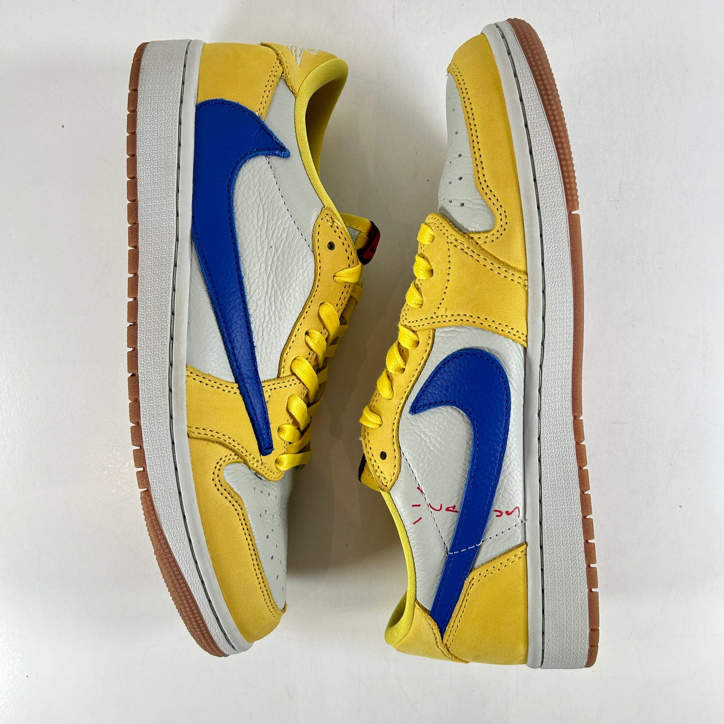 DZ4137 700 Jordan 1 Retro Low OG SP Travis Scott Canary (Women's) [USED] - 10.5 W (Used2)