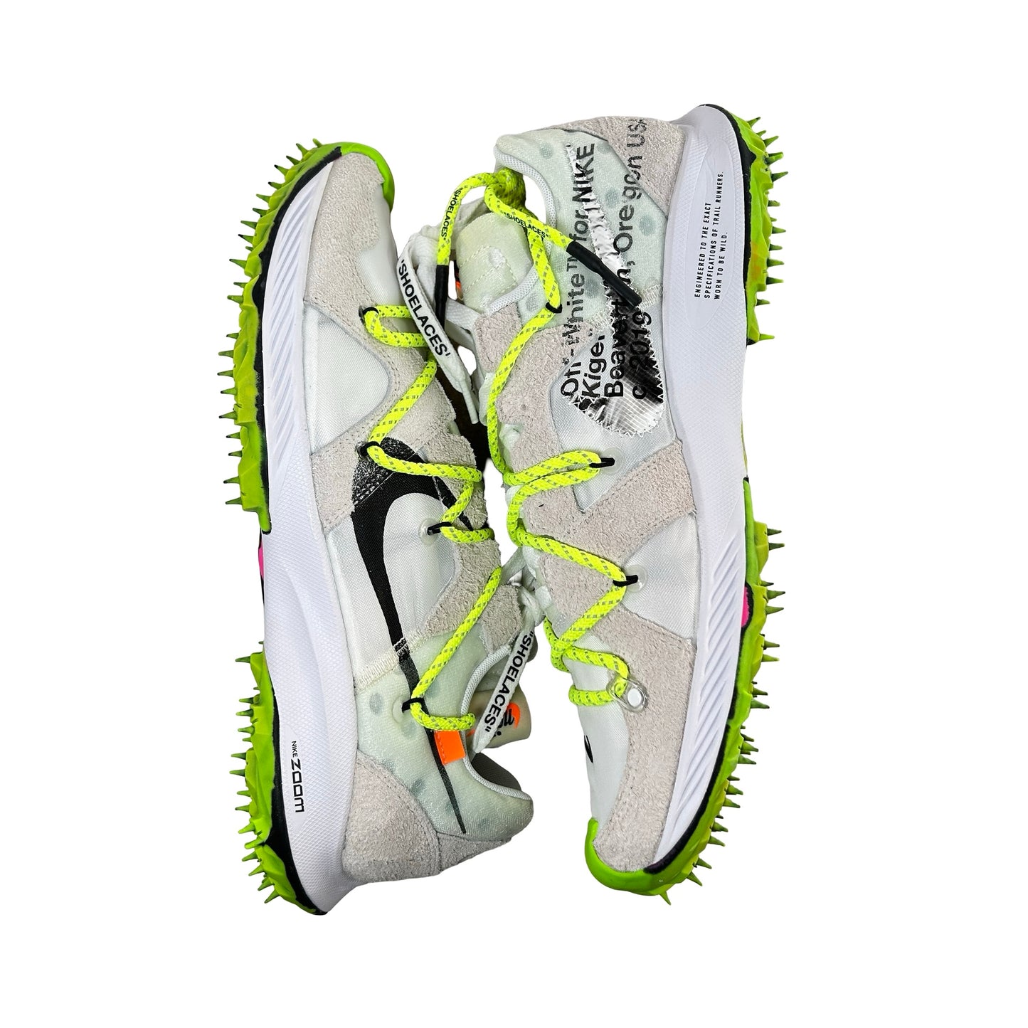 CD8179 100 Nike Zoom Terra Kiger 5 Off-White White (W) - 13 W (Yellowing)