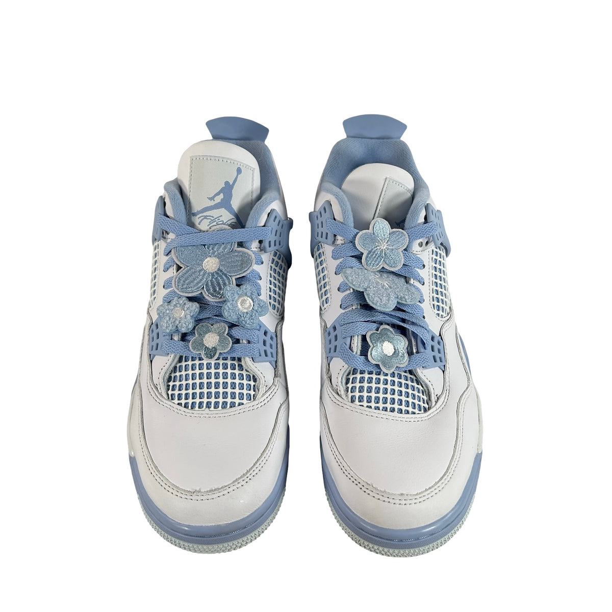 HV0823 100 Jordan 4 Retro Forget Me Not (Women's) [USED] - 11 W (Used)