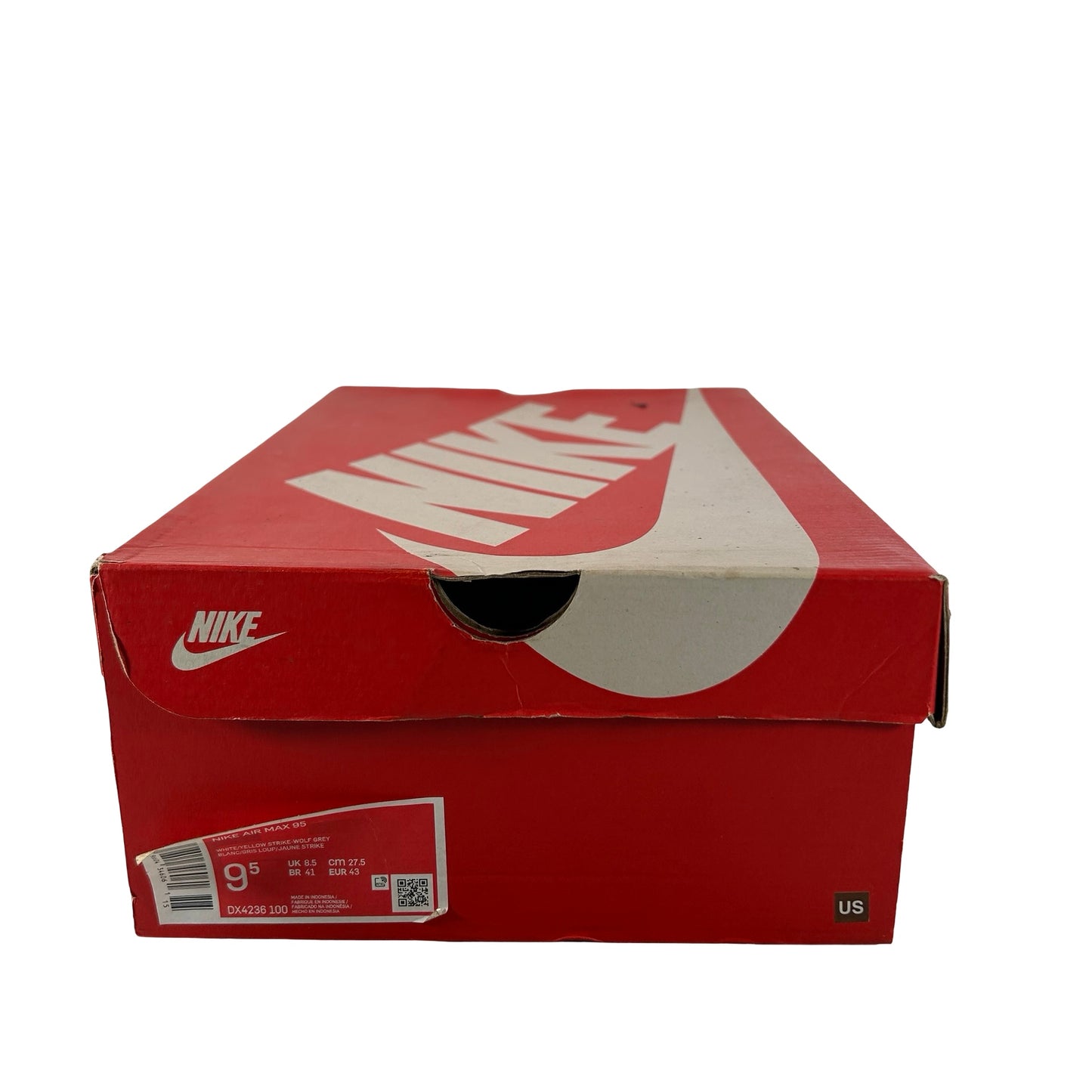 DX4236 100 Nike Air Max 95 Icons Yellow Strike [USED] - 9.5 M (Used)