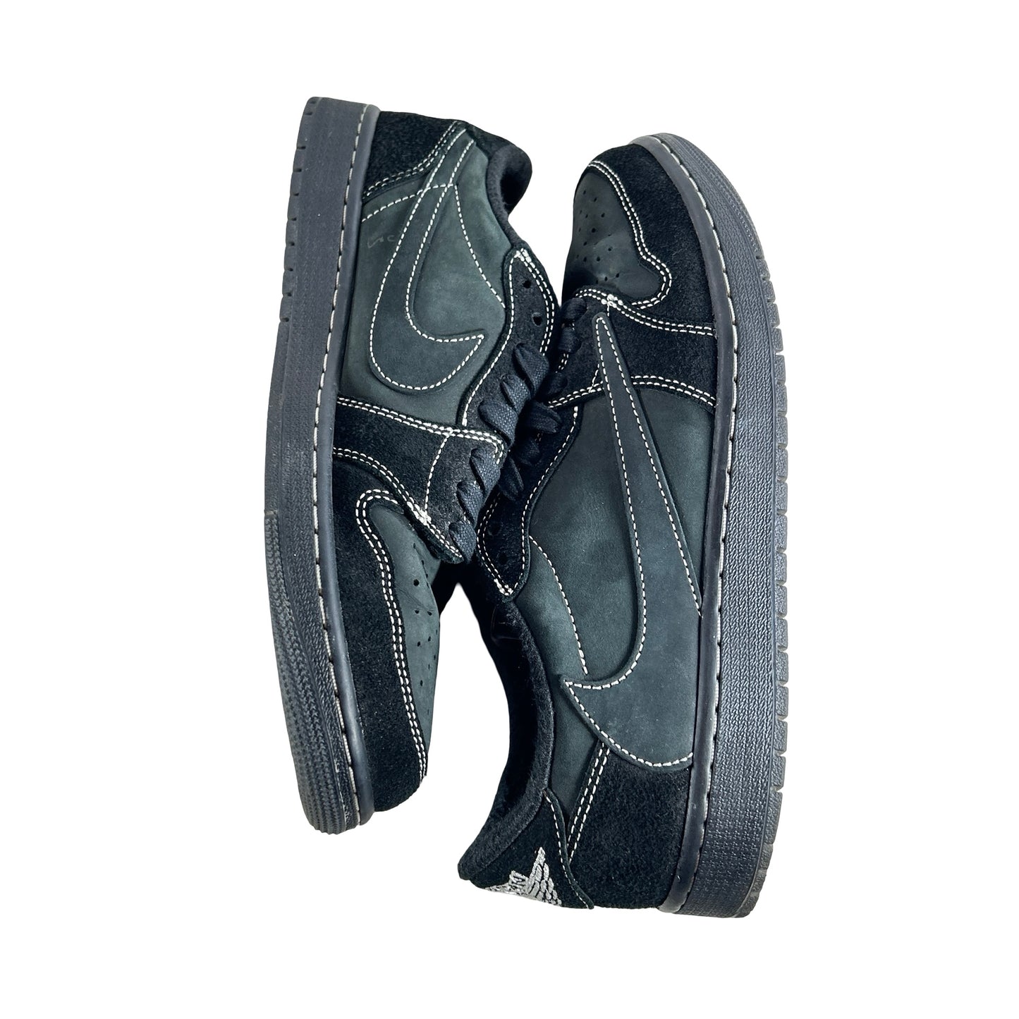 DM7866 001 Jordan 1 Retro Low OG Travis Scott Black Phantom [USED] - 10 M (Used14)