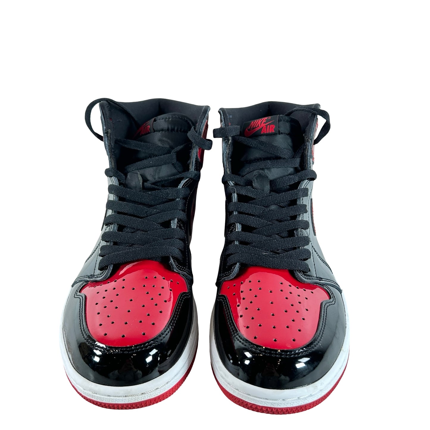 555088 063 Jordan 1 Retro High OG Patent Bred [USED] - 11.5 M (Used4)