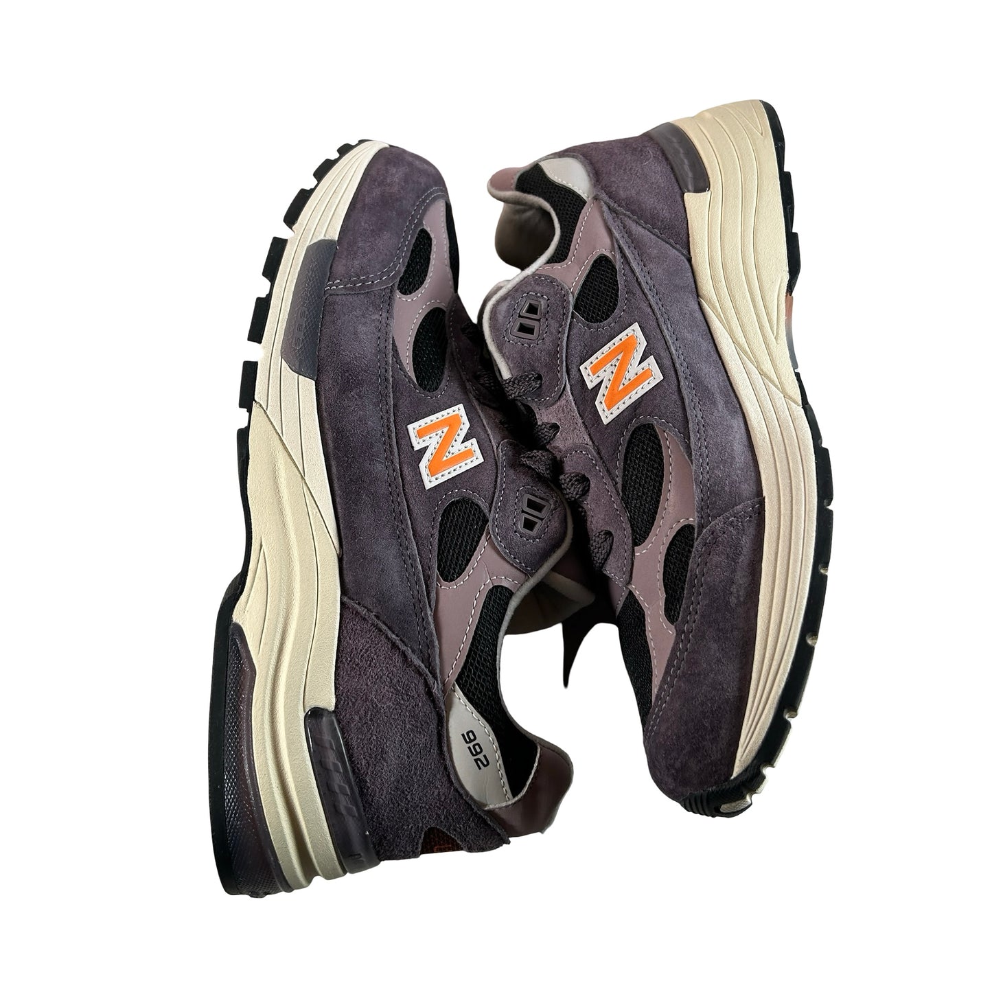 U9920P New Balance 992 MiUSA Dark Ice Wine Black [USED] - 8.5 M (Used)