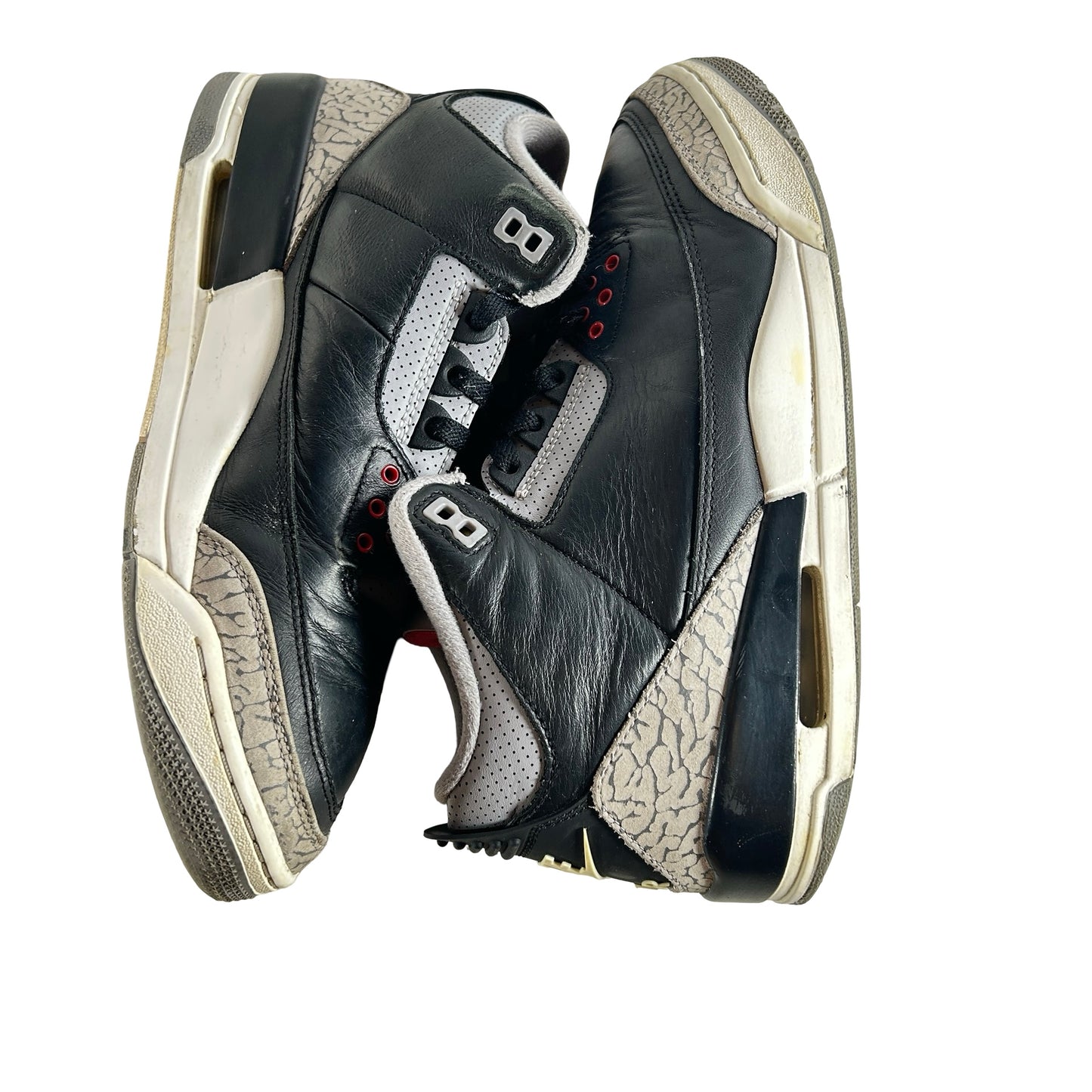 DN3707 010 Jordan 3 Retro Black Cement Reimagined (2024) [USED] - 9 M (Used8) (No Box8)