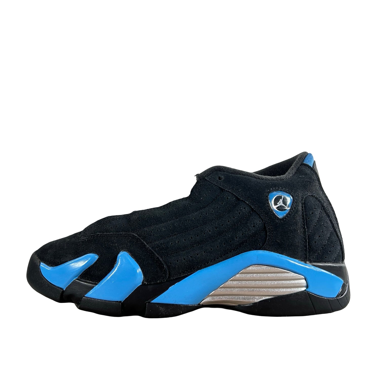 487524 007 Air Jordan 14 Retro Black University Blue (2026) (GS) [USED] - 6 Y (Used)