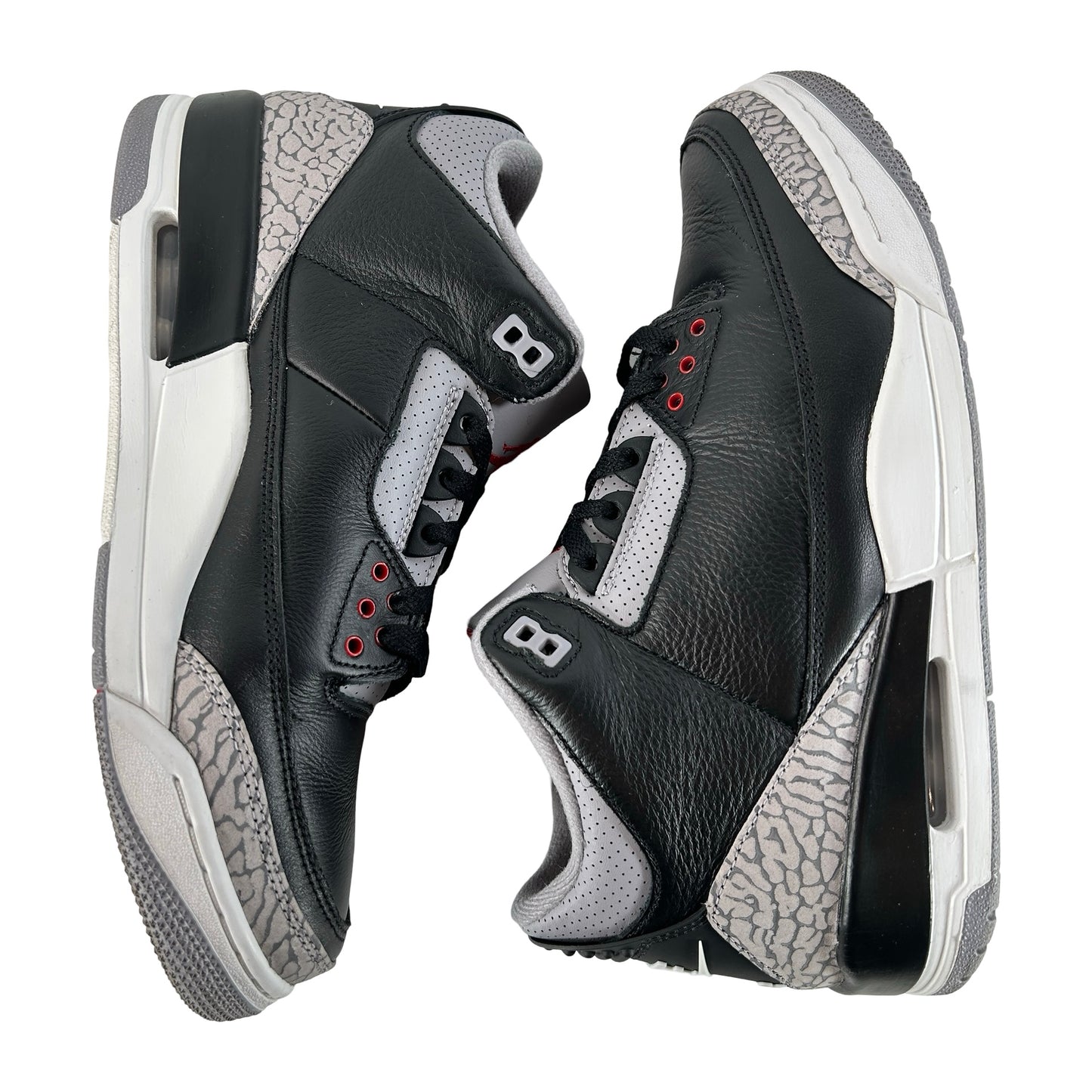 DN3707 010 Jordan 3 Retro Black Cement Reimagined (2024) [USED] - 9 M (Used4)
