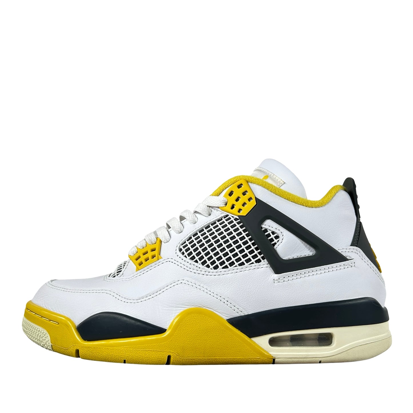 AQ9129 101 Jordan 4 Retro Vivid Sulfur (Women's) [USED] - 10 W (Used2)