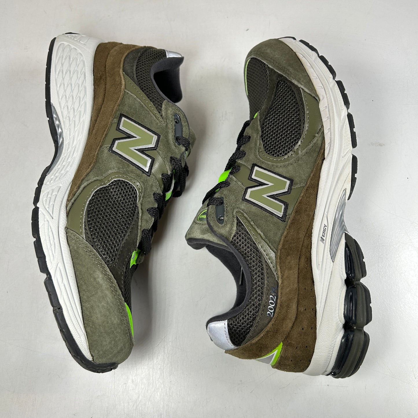 ML2002RG New Balance 2002R Camo Green Nettle Green - 10.5 M (Used)