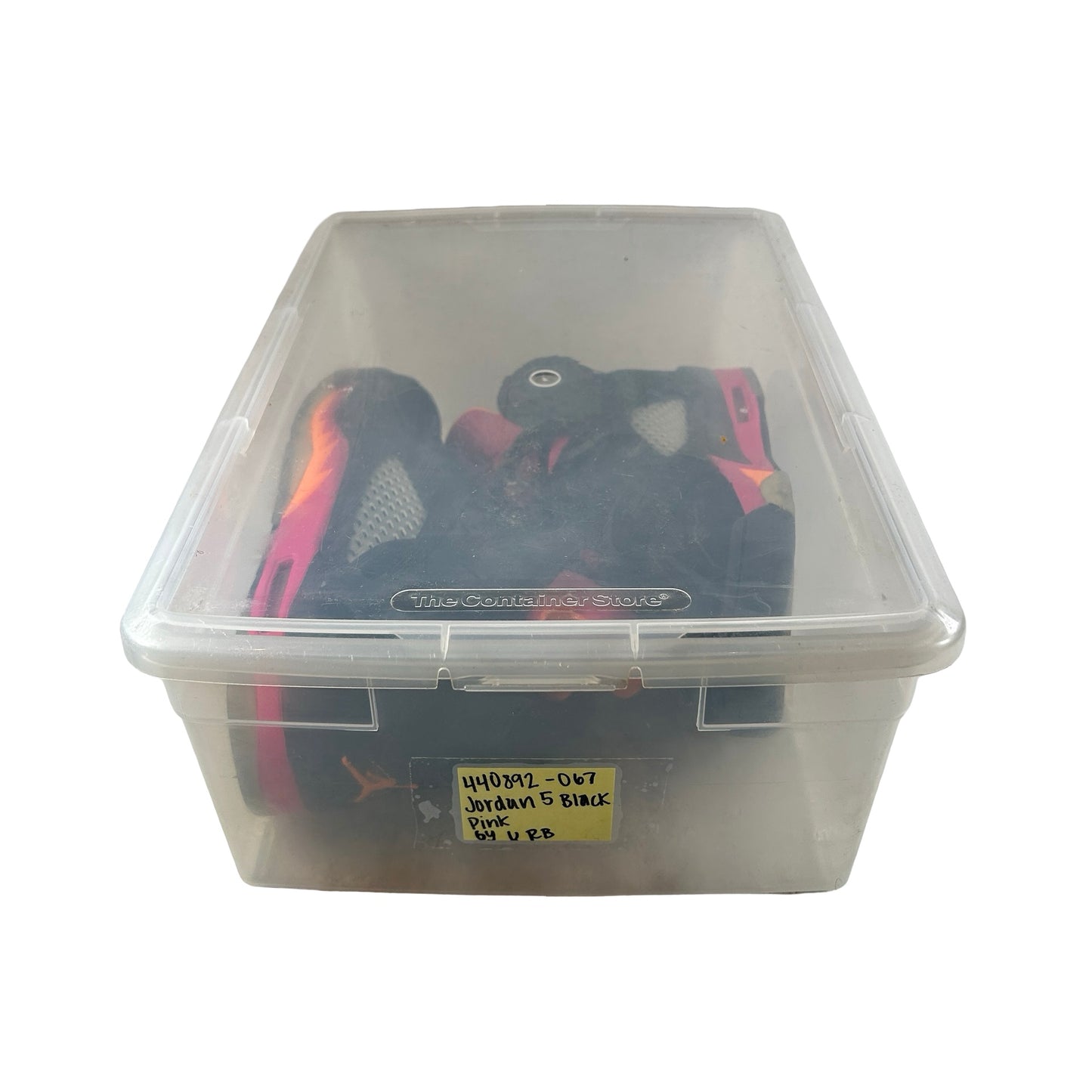 440892 067 Jordan 5 Retro Black Pink (GS) [USED] - 6 Y (Used) (Replace Box)