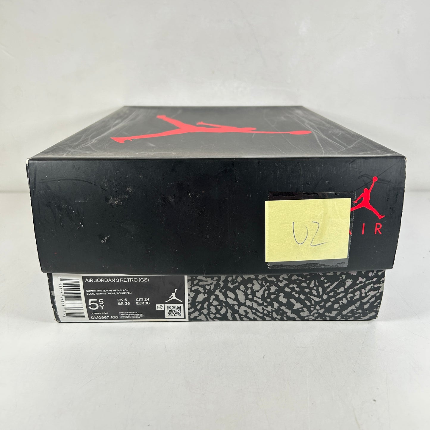 DM0967 100 Jordan 3 Retro White Cement Reimagined (GS) [USED] - 5.5 Y (Used2)