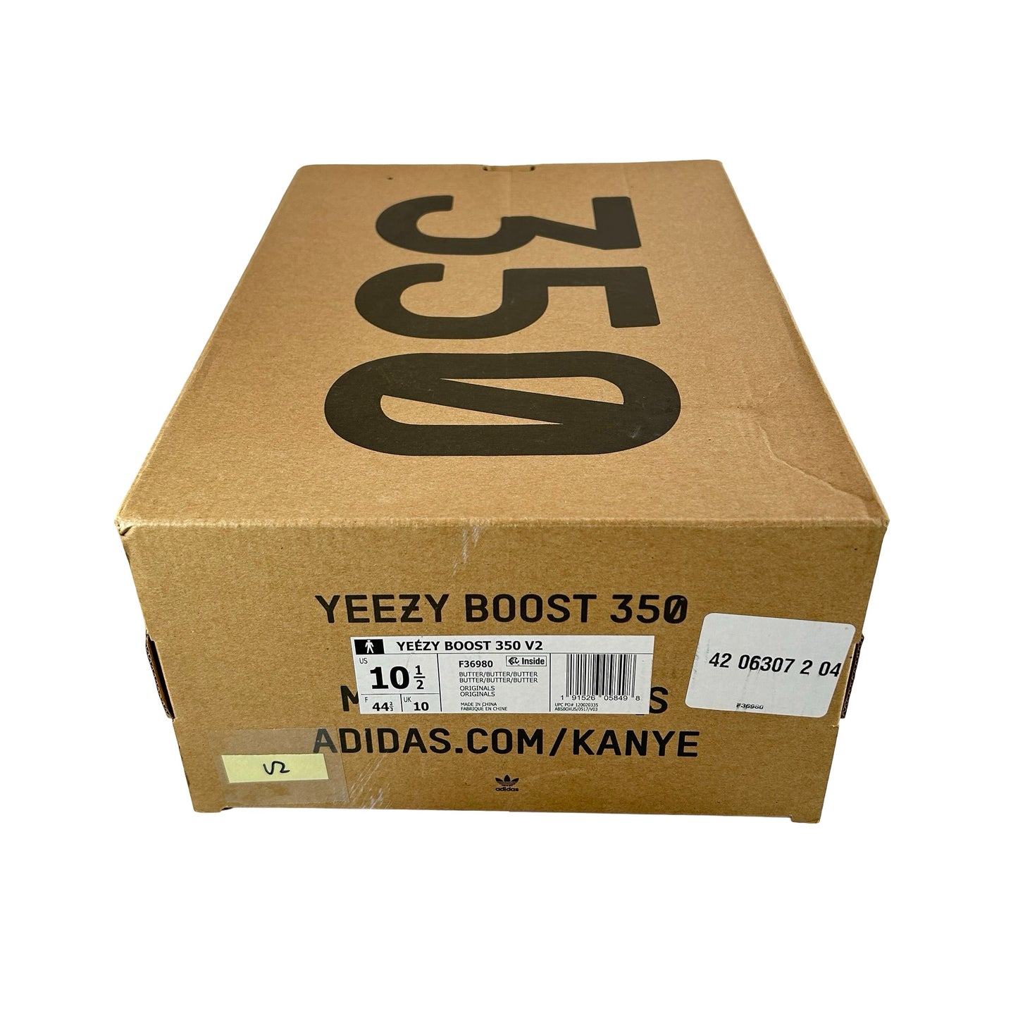 F36980 adidas Yeezy Boost 350 V2 Mantequilla