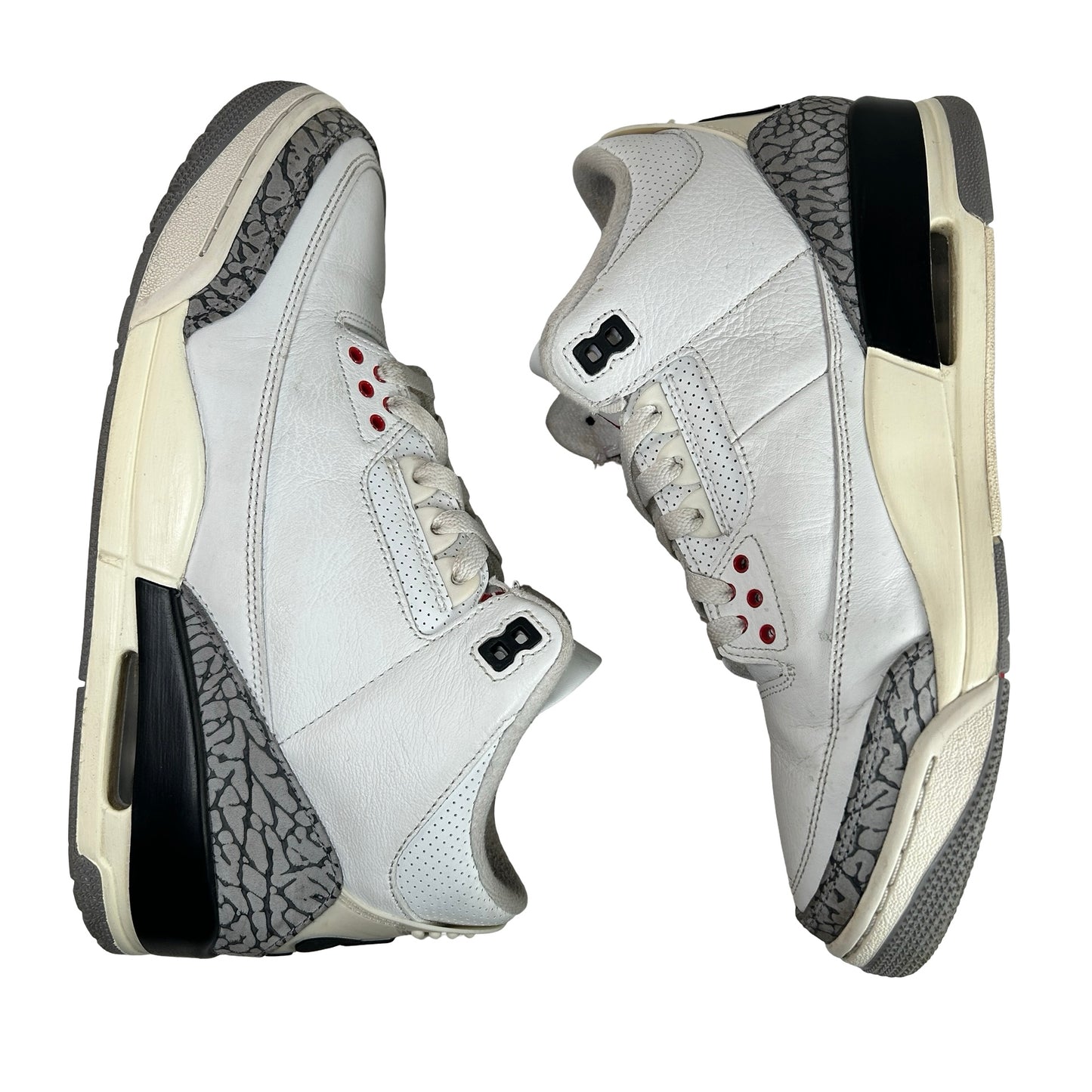 DN3707 100 Jordan 3 Retro White Cement Reimagined [USED] - 9 M (Used26)