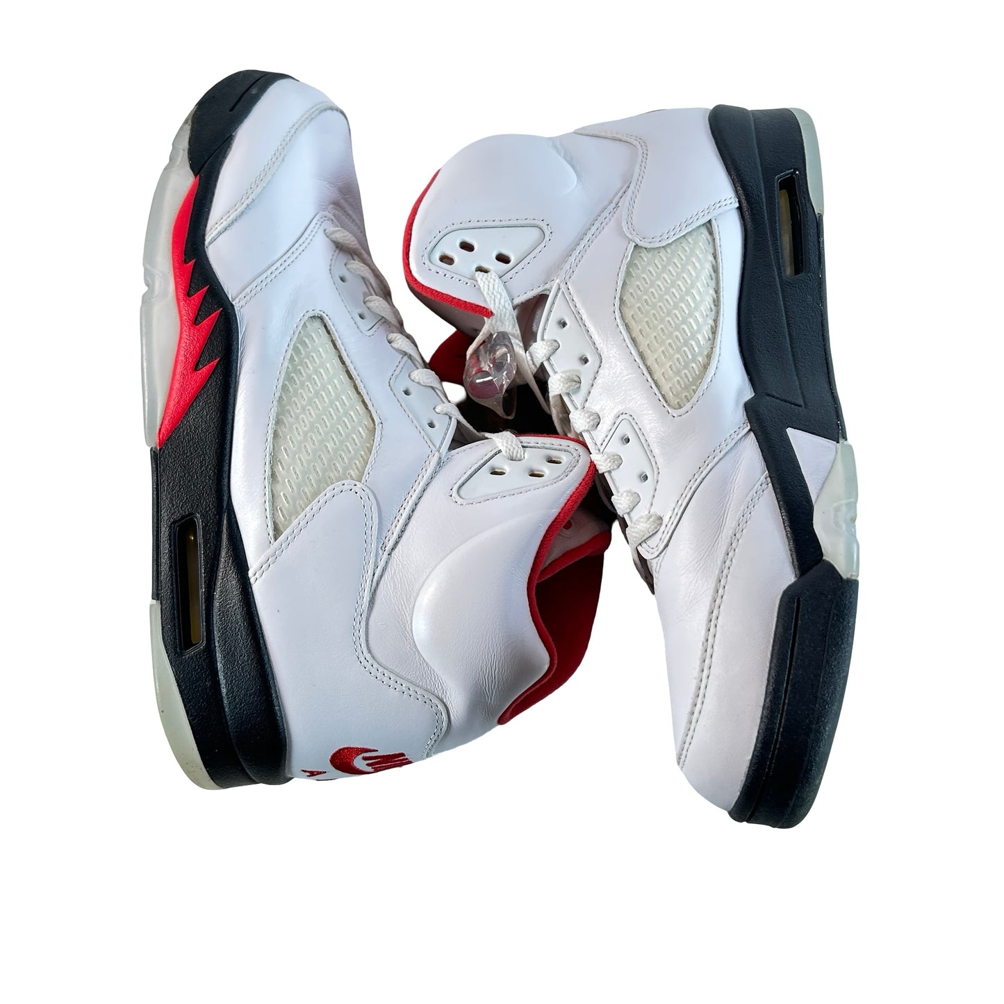 DA1911 102 Jordan 5 Retro Fire Red Silver Tongue (2020) [USED] - 11.5 M (Used3)