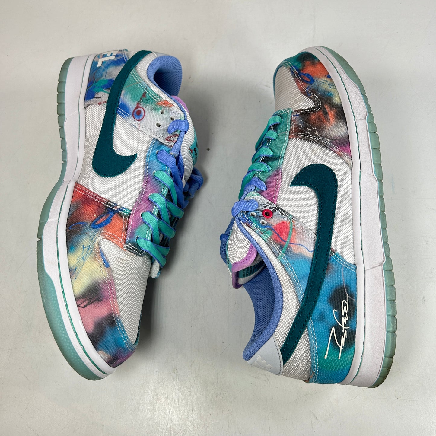 HF6061 400 Nike SB Dunk Low Futura Laboratories Bleached Aqua [USED] - 10.5 M (Used2)