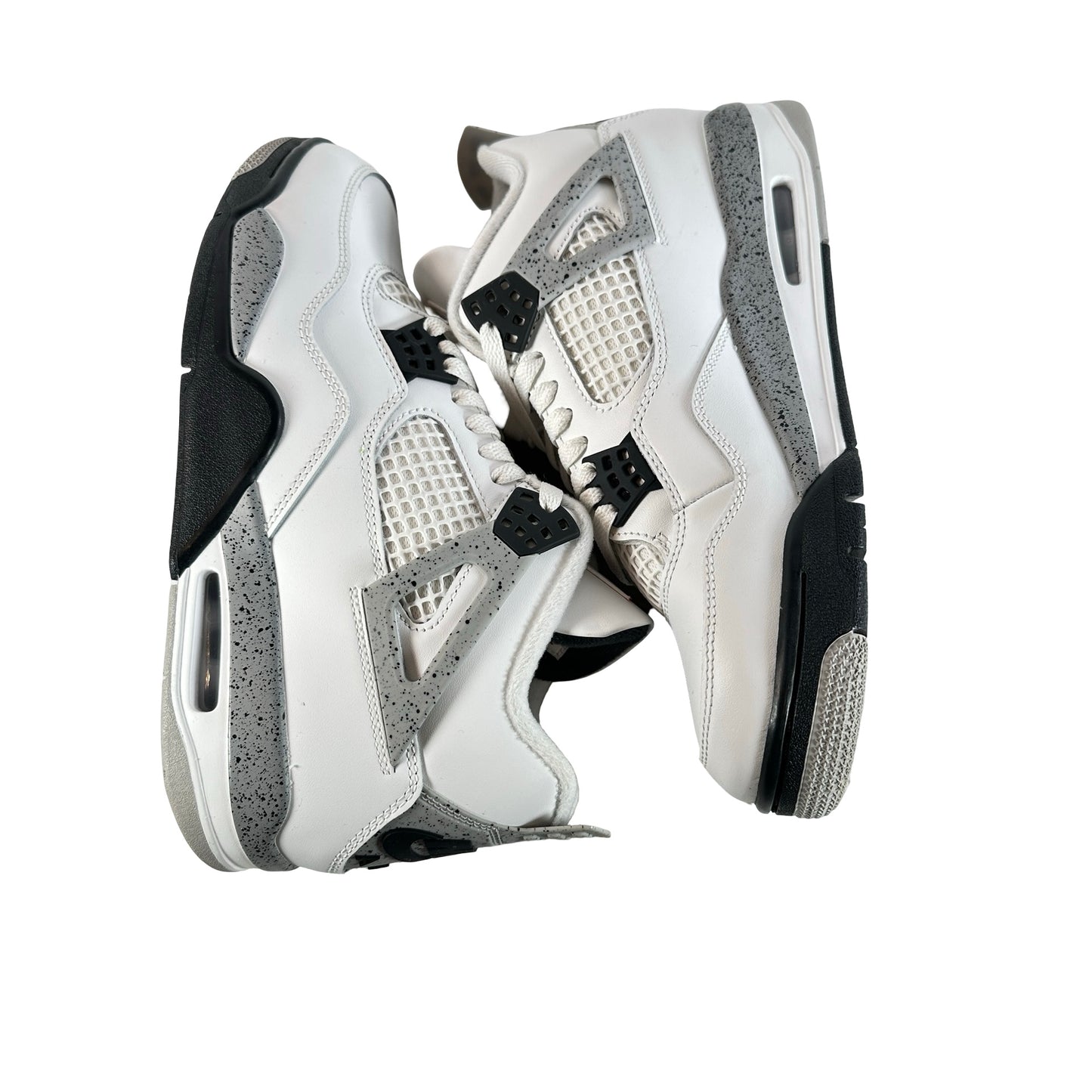 FV5029 100 Jordan 4 Retro White Cement (2025) [USED] - 9 M (Used16)