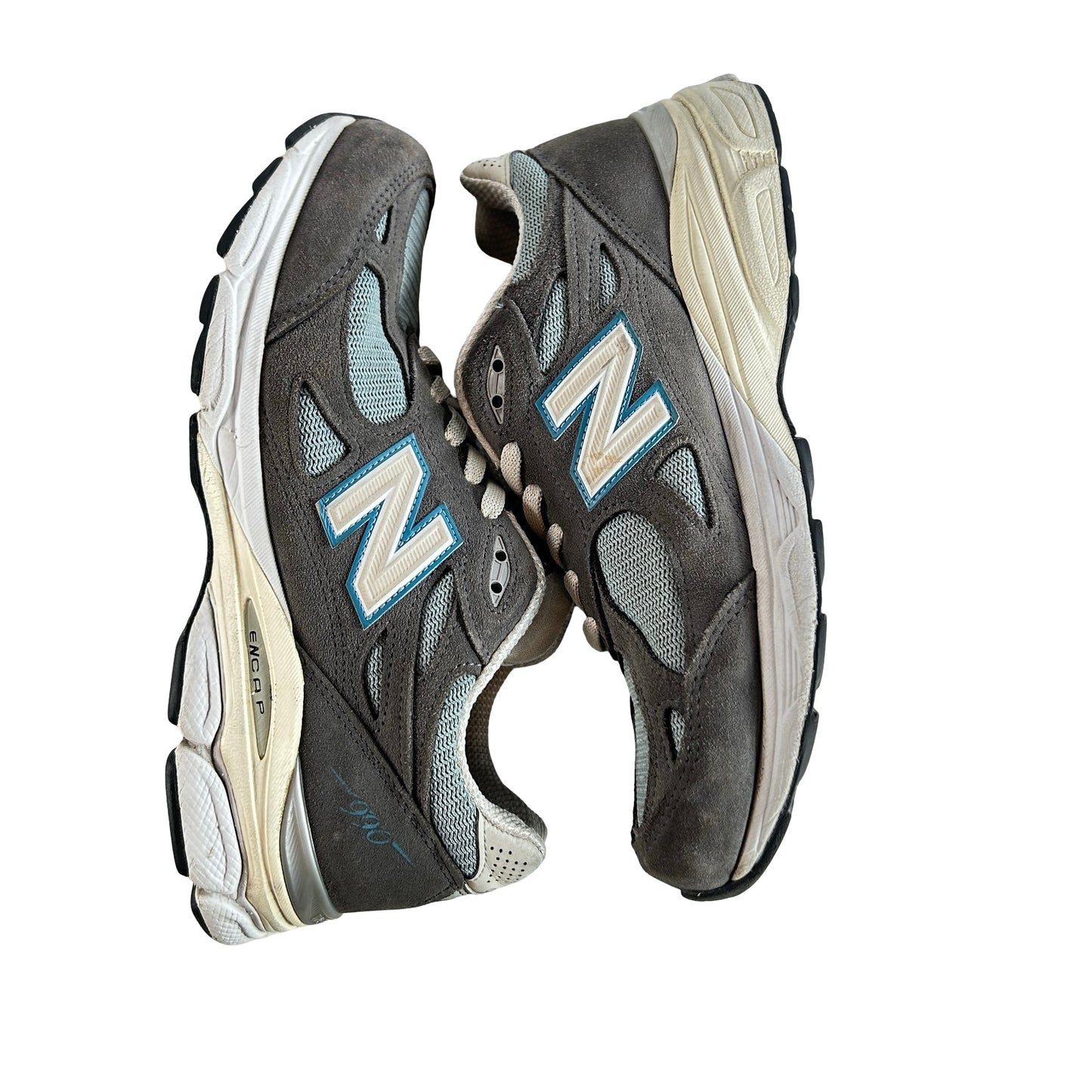 M990KS3 New Balance 990v3 MiUSA Kith Steel Blue [USED] - 8.5 M (Used) (No Box)