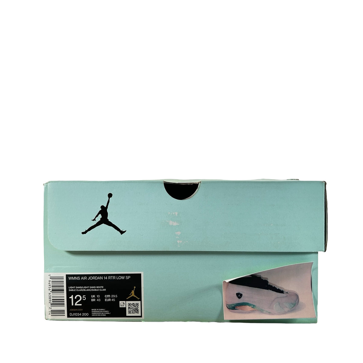 DJ1034 200 Jordan 14 Retro Aleali May Fortune (W) [USED] - 12.5 W (Used)