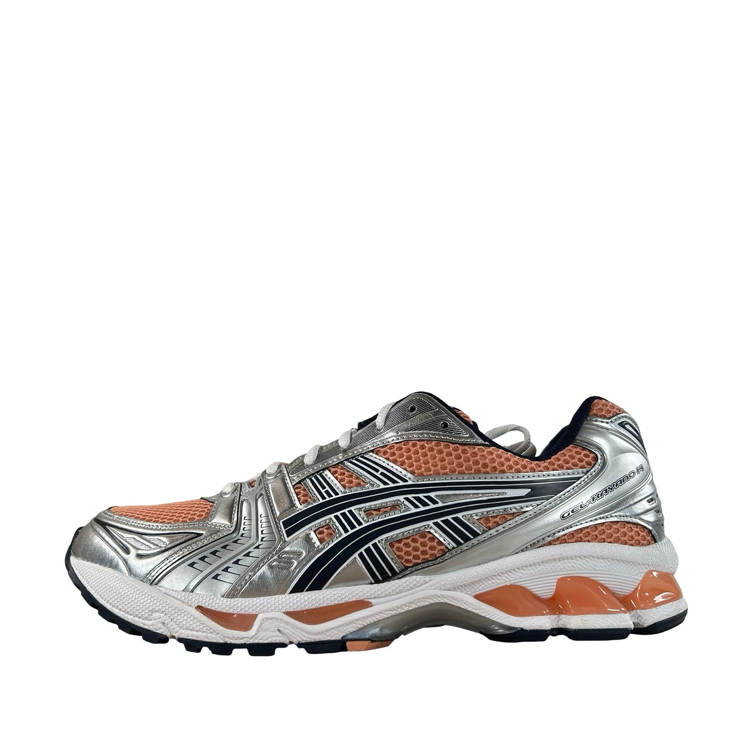 1203A537 210 ASICS Gel-Kayano 14 Sepia Pure Silver [USED] - 10.5 M (Used)