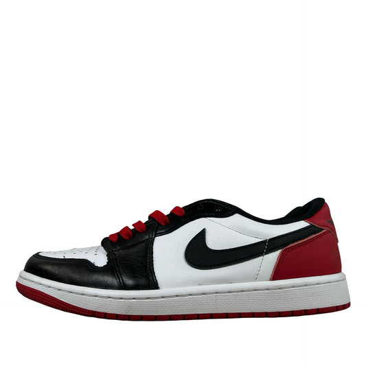 CZ0790 106  Jordan 1 Retro Low OG Black Toe (2023) [USED] - 8.5 M (Used) (No Box)