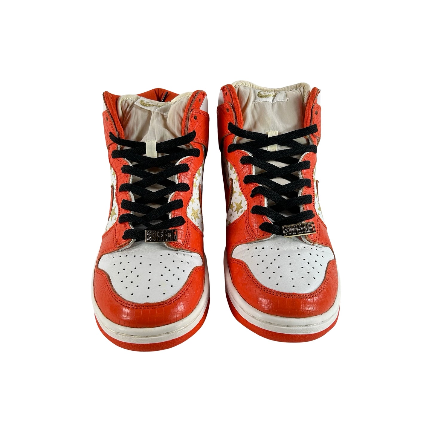 307385 181 Nike SB Dunk High Supreme Orange [USED] - 10 M (Used) (Replace Box)