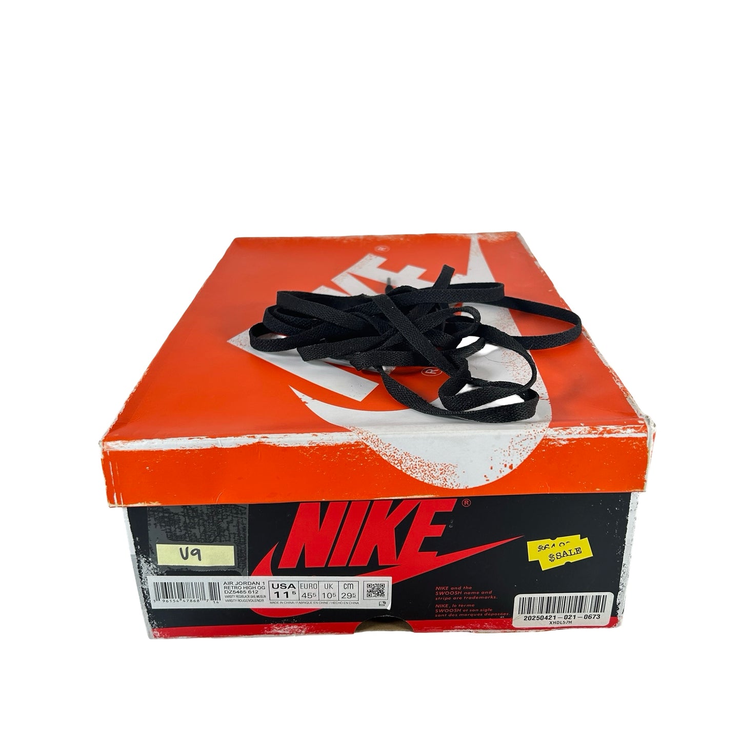 DZ5485 612 Jordan 1 Retro High OG Chicago Lost and Found [USED] - 11.5 M (Used9)