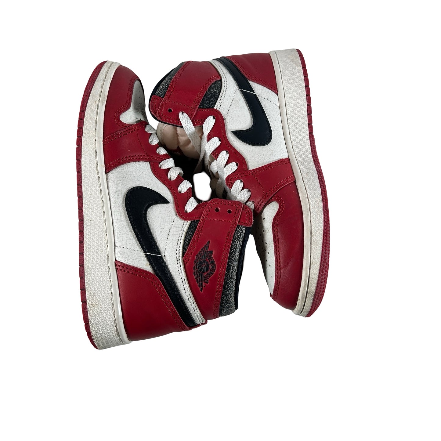 FD1437 612 Jordan 1 Retro High OG Chicago Lost and Found (GS) [USED] - 5 Y (Used) (No Box)