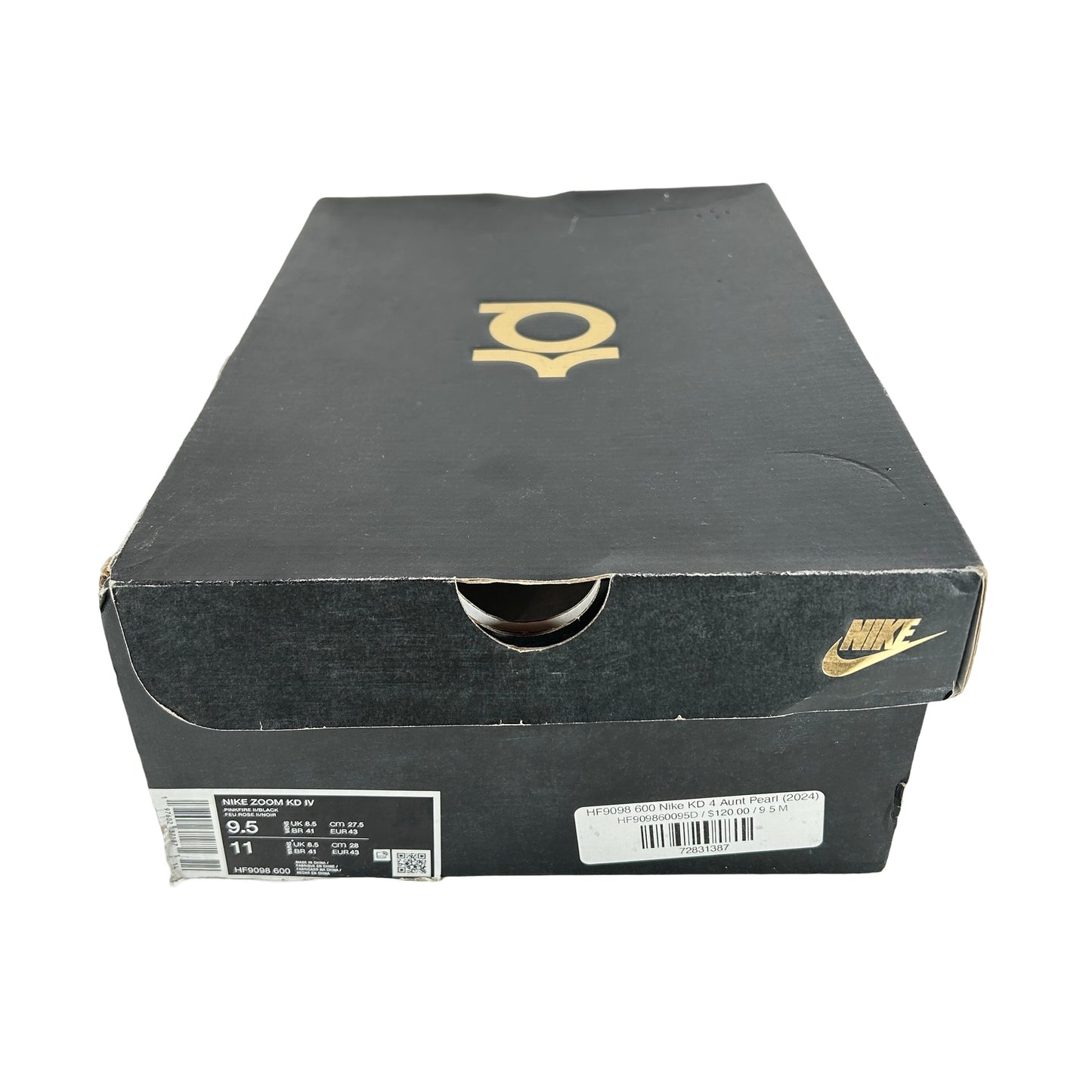 HF9098 600 Nike KD 4 Aunt Pearl (2024) [USED] - 9.5 M (Used)
