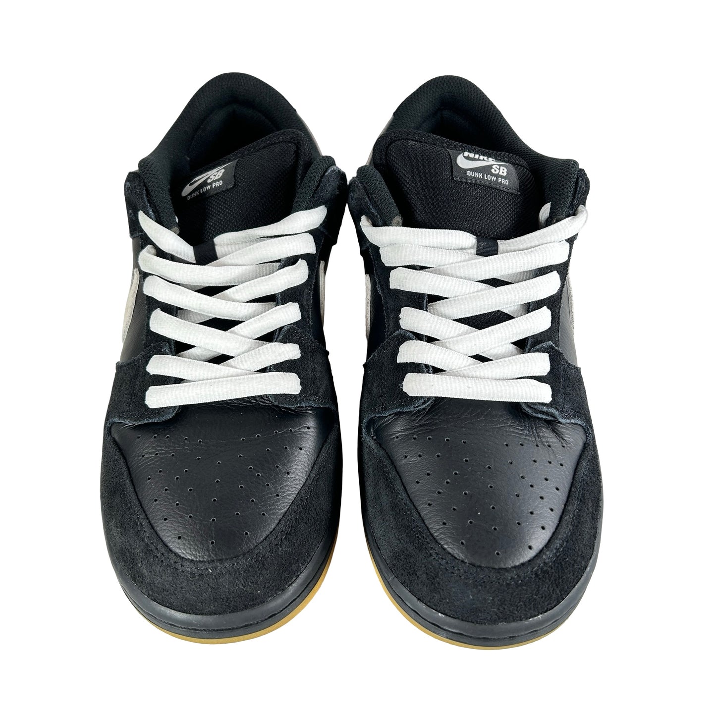HF3704 003 Nike Dunk Low Pro SB Black White Gum [USED] - 12 M (Used) (No Box)