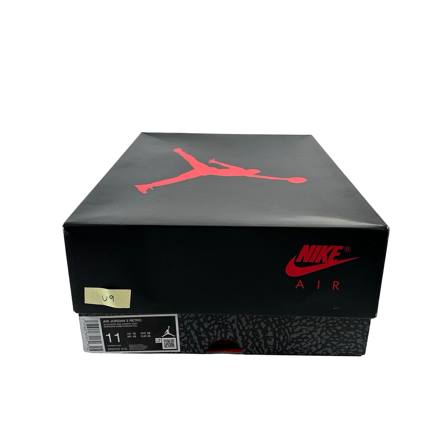 DN3707 010 Jordan 3 Retro OG Black Cement (2024) [USED] - 11 M (Used9)