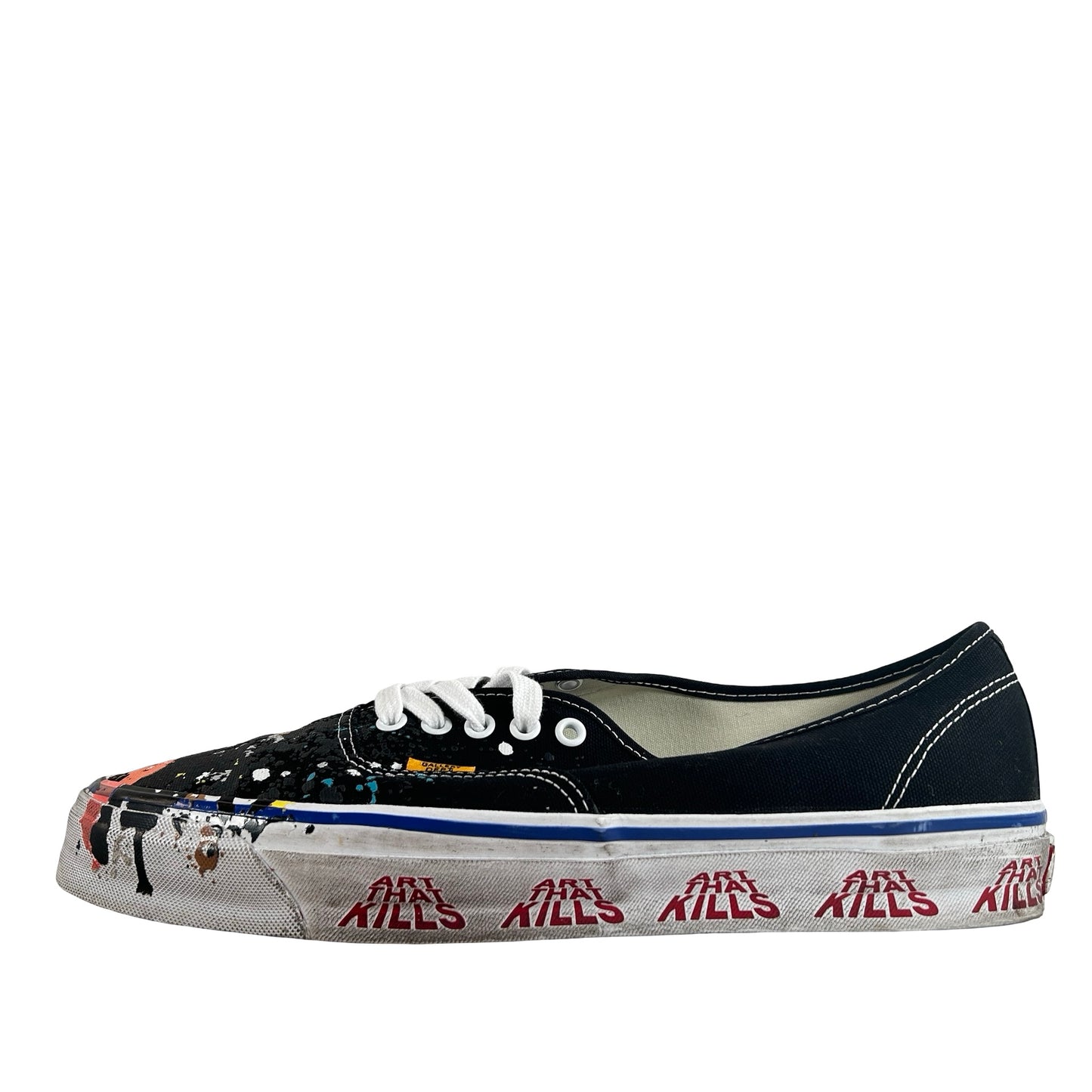 VN000EEUBLA Vans Authentic Reissue 44 Gallery Dept. Art That Kills Black [USED] - 13 M (Used)