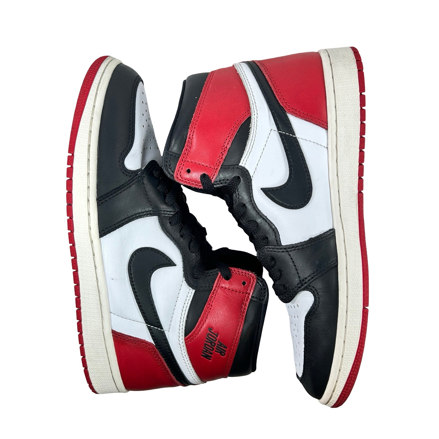 DZ5485 106 Air Jordan 1 High OG Black Toe Reimagined [USED] - 8.5 M (Used4)