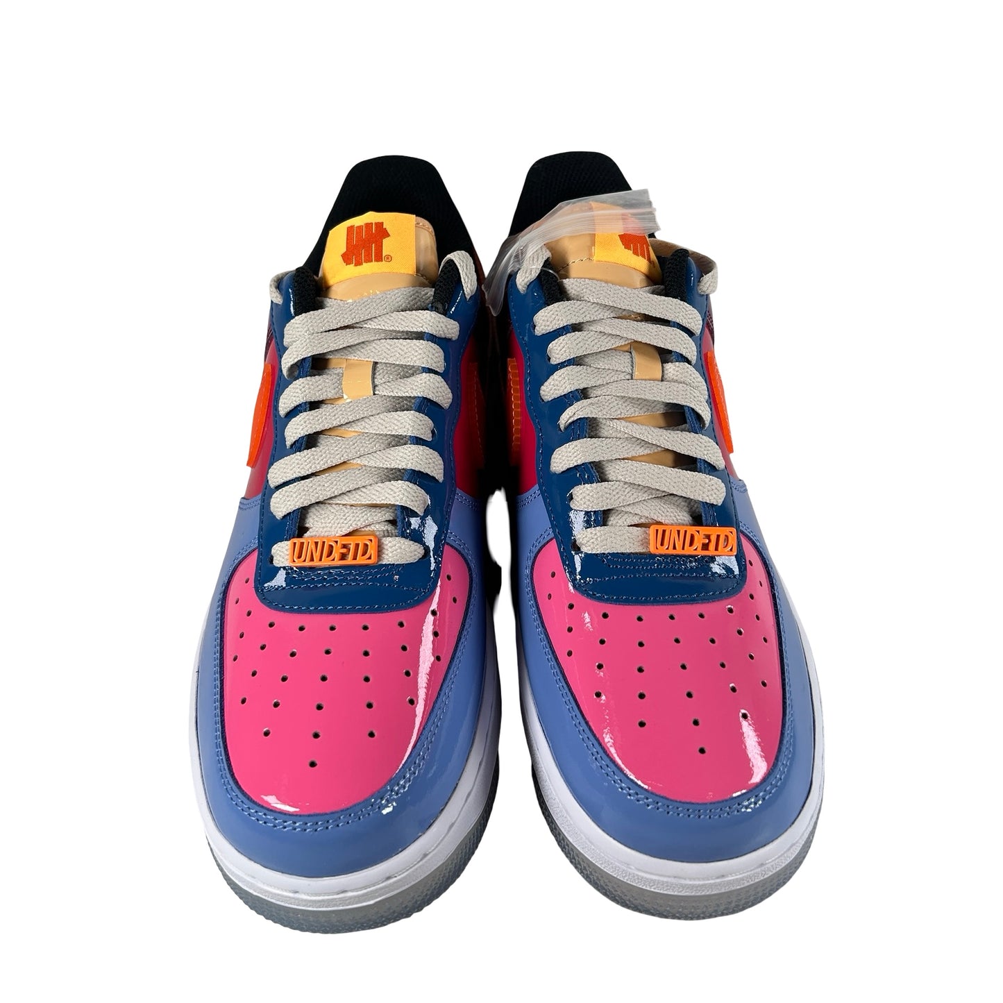DV5255 400 Nike Air Force 1 Low SP UNDFTD Multi-Patent [CONDITIONAL] - 9.5 M (Yellowing)