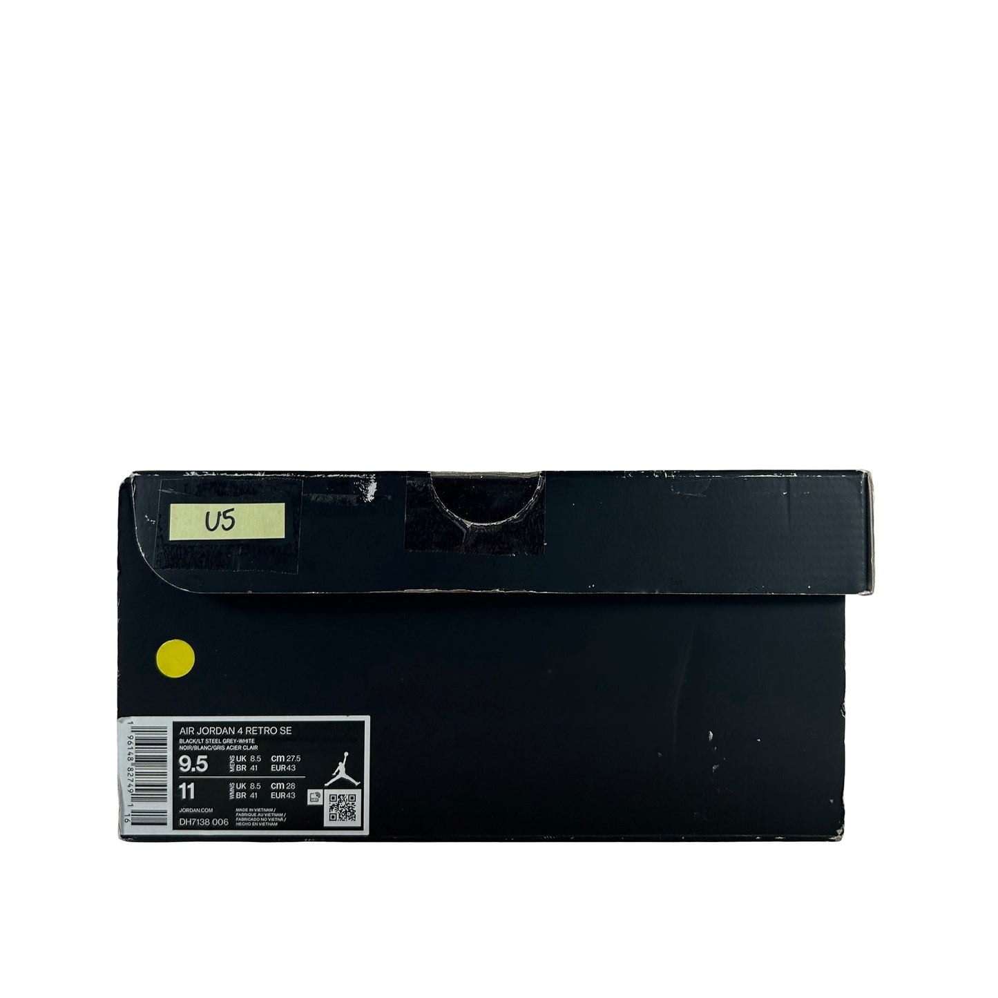 DH7138 006 Jordan 4 Retro SE Black Canvas [USED] - 9.5 M (Used5)