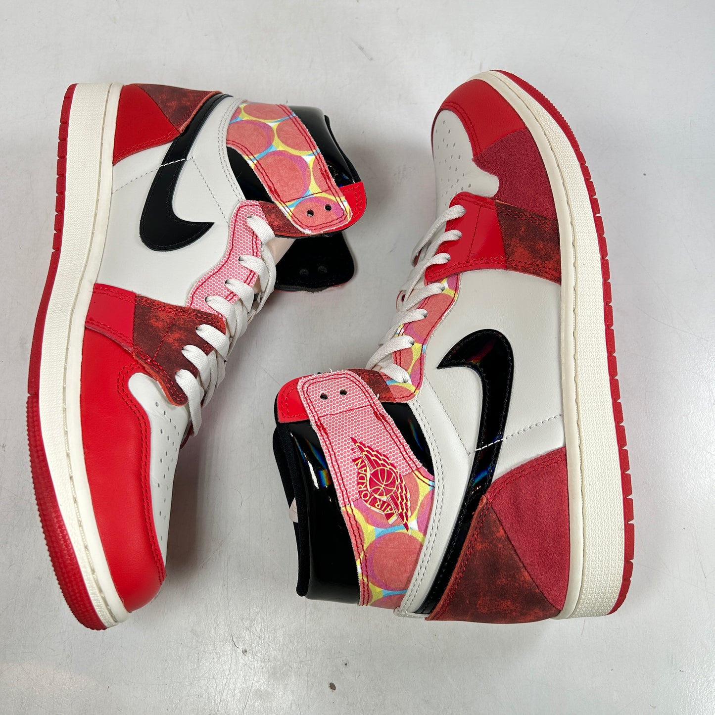 DV1748 601 Jordan 1 Retro High OG Spider-Man Across the Spider-Verse [USED] - 11.5 M (Used)