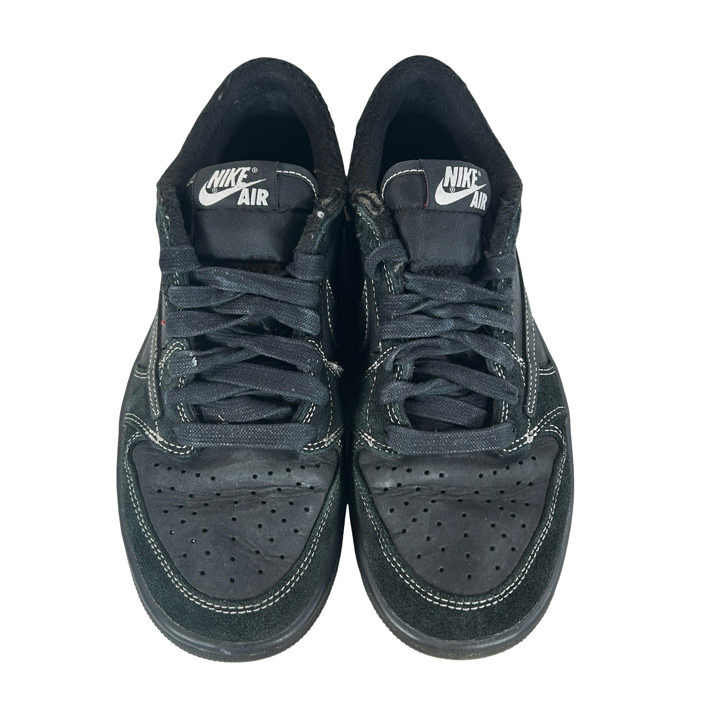 DM7866 001 Jordan 1 Retro Low OG Travis Scott Black Phantom [USED] - 6 M (Used) (No Box)