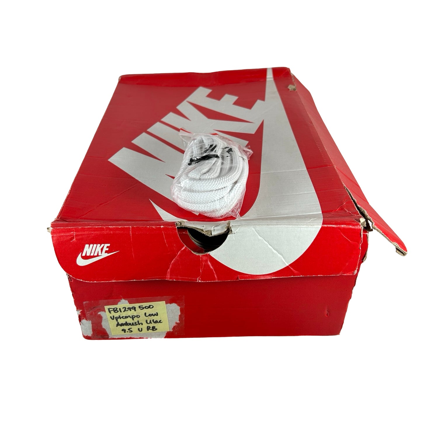FB1299 500 Nike Air More Uptempo Low AMBUSH Lilac [USED] - 9.5 M (Used) (Replace Box)