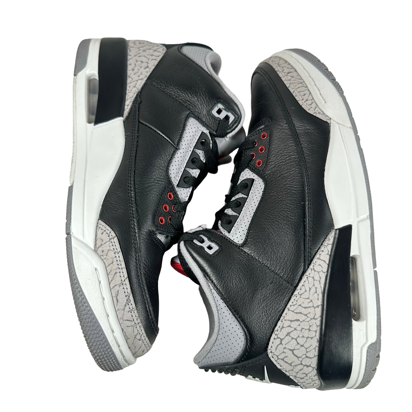 DN3707 010 Jordan 3 Retro Black Cement Reimagined (2024) [USED] - 9 M (Used)