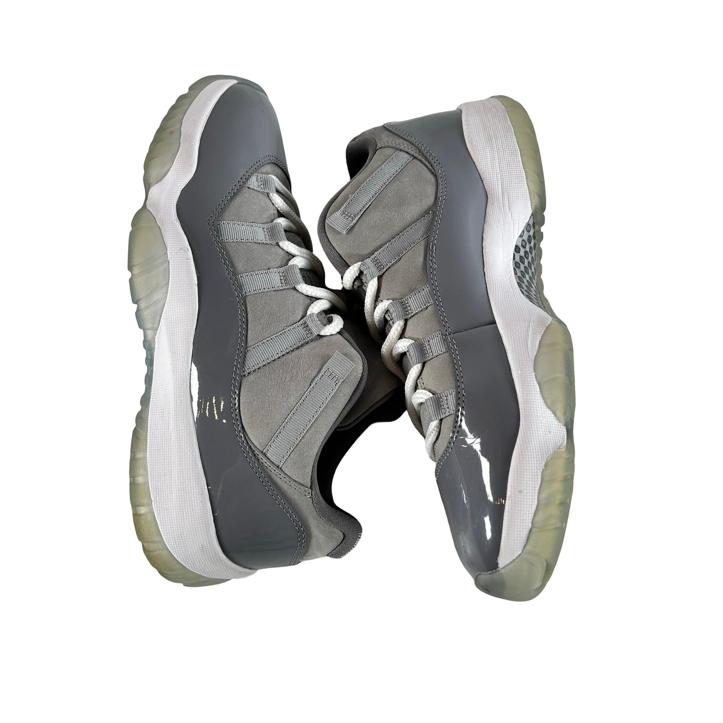 528895 003 Jordan 11 Retro Low Cool Grey [USED]  - 10 M (Used)