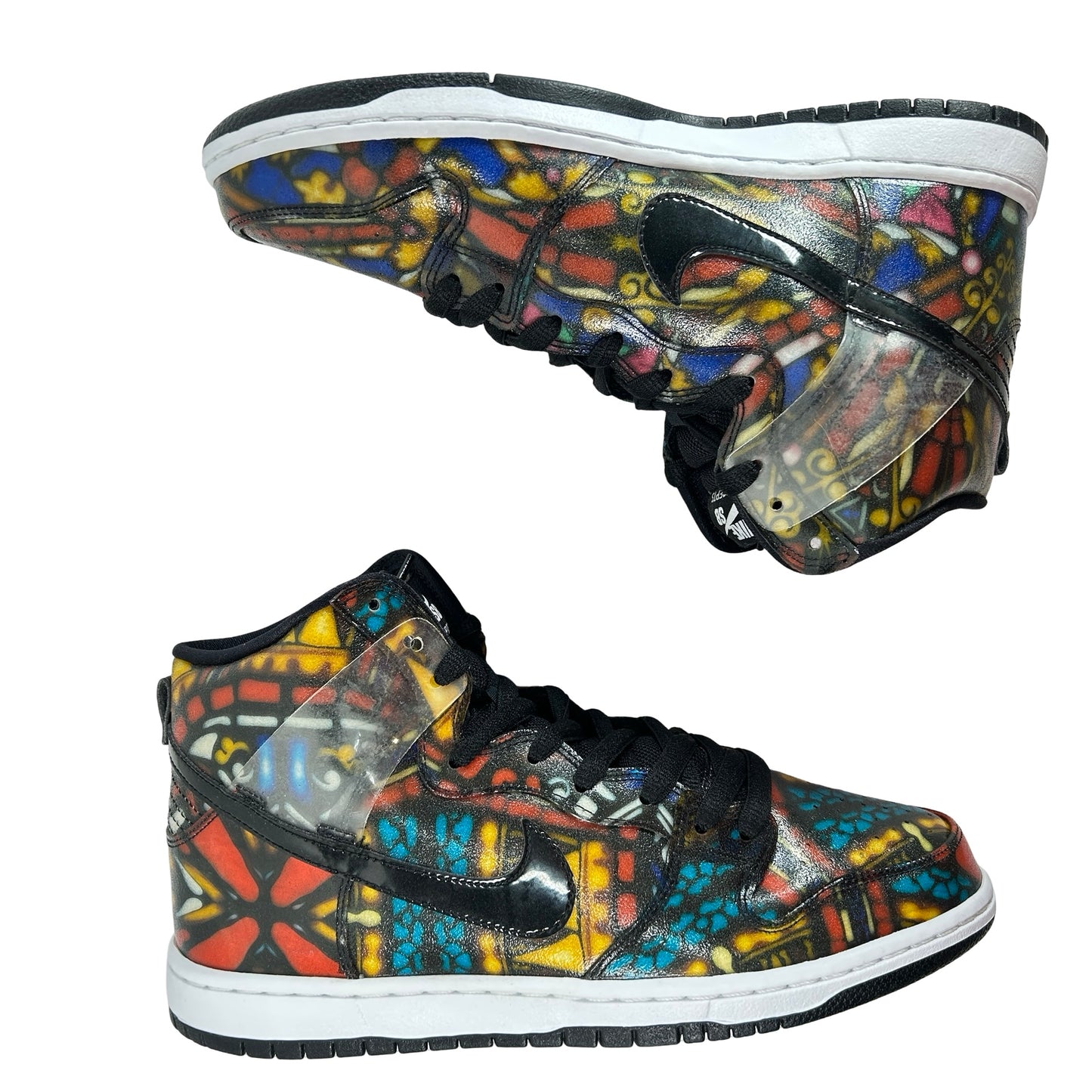 313171 606 Nike SB Dunk High Concepts Stained Glass [USED] - 9.5 M (Used2)