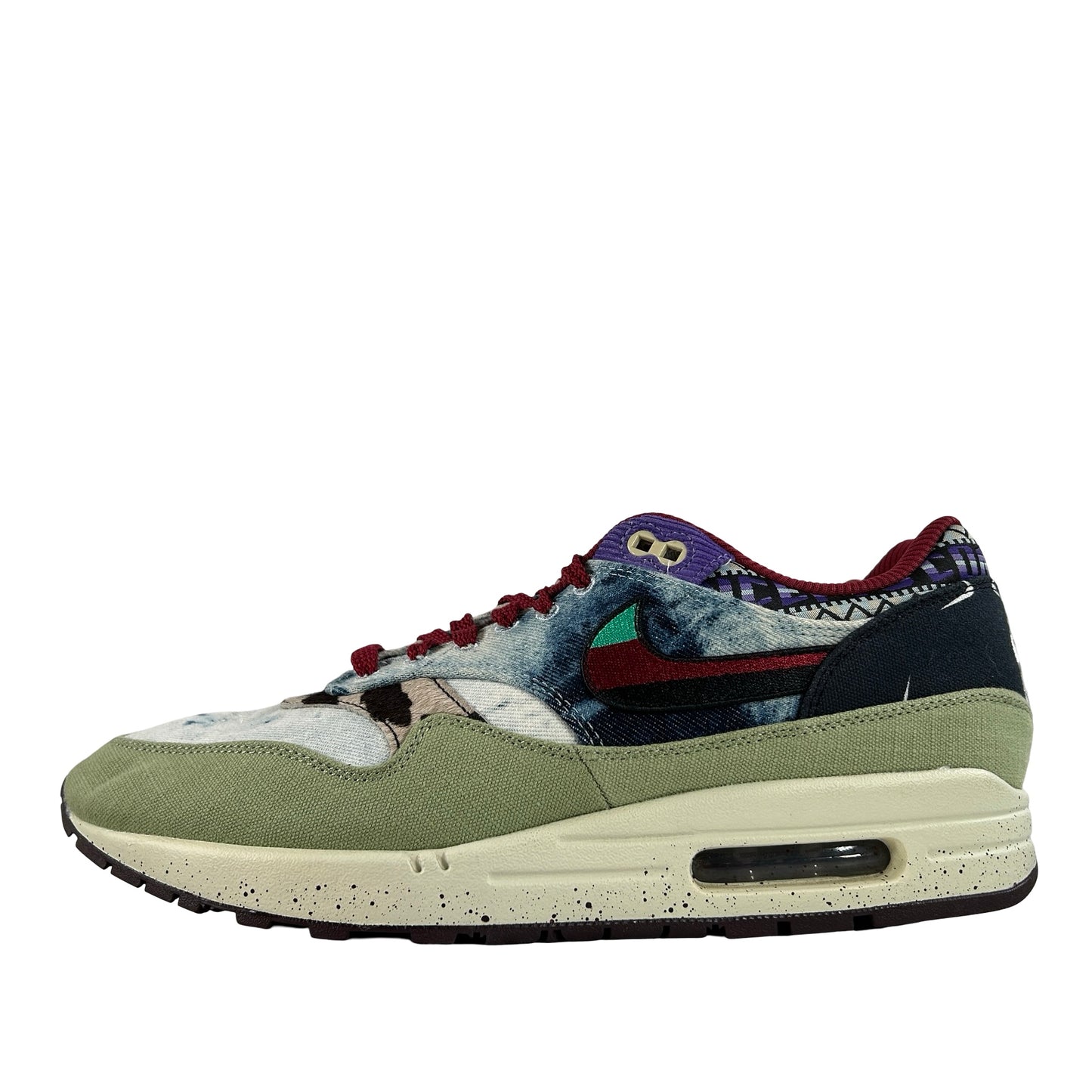 DN1803 300 Nike Air Max 1 Concepts Denim Olive Canvas [USED] - 11 M (Used2)