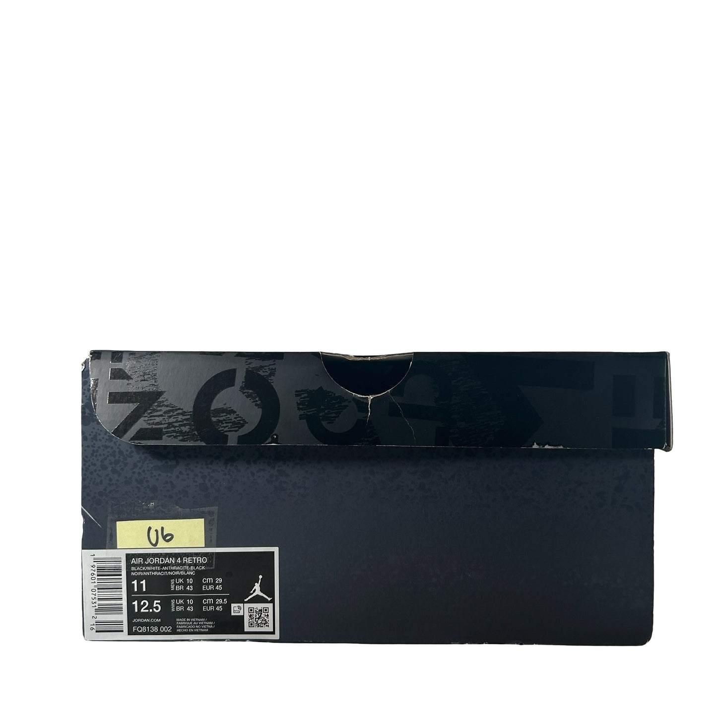 FQ8138 002 Jordan 4 Retro Fear (2024) [USED] - 11 M (Used6)